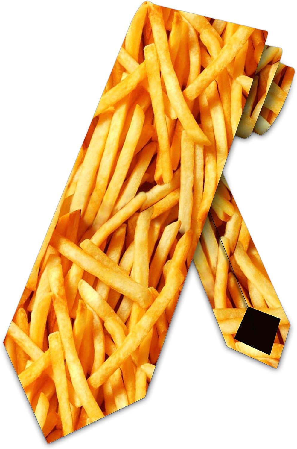 Food Lovers Snacks - Gravatas fritas masculinas, gravata de batatas