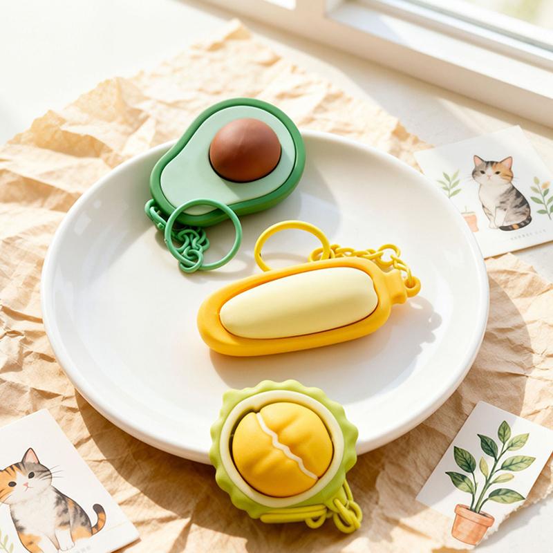 Food Zinc - 1 unidade de mini chaveiro gourmet,