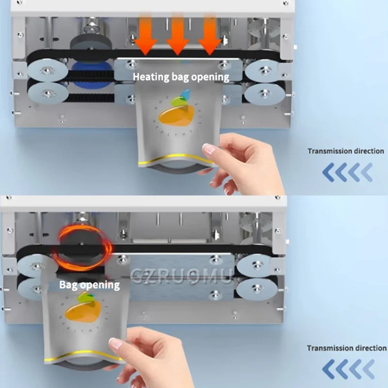 Quick Food Snacks - Máquina de Selagem Totalmente Automática GLF-100