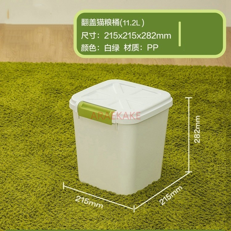 Food Snacks Items - Balde de comida para gatos, armazenamento
