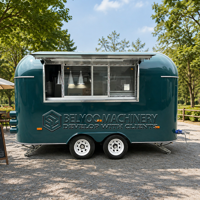 Snacks Food In Us - Trailer de Comida Comercial Belyoo, Cozinha