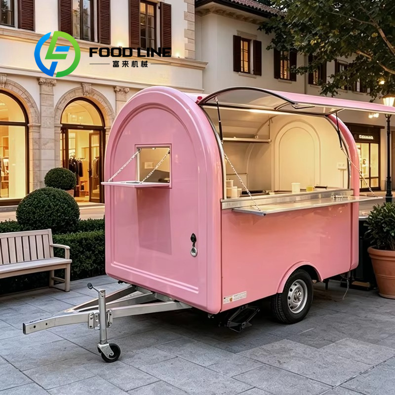 Food Snacks Corner - Carrinho de Comida, Trailer Móvel para