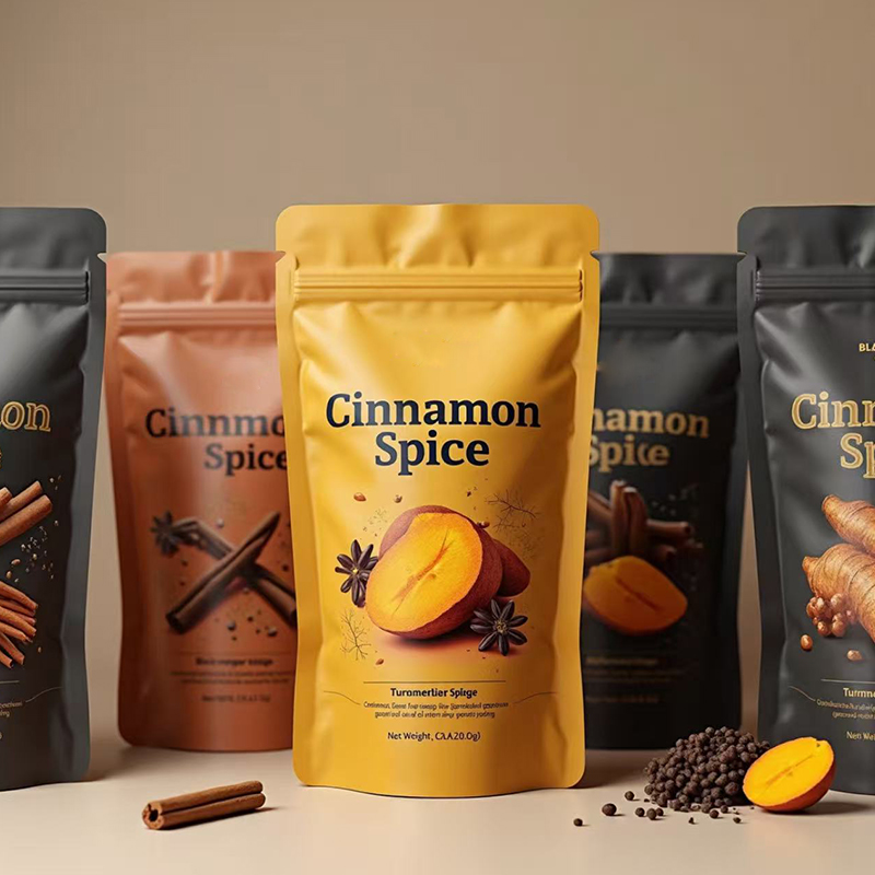 Food Lovers Snacks - Saco de Mylar com Zíper Personalizado