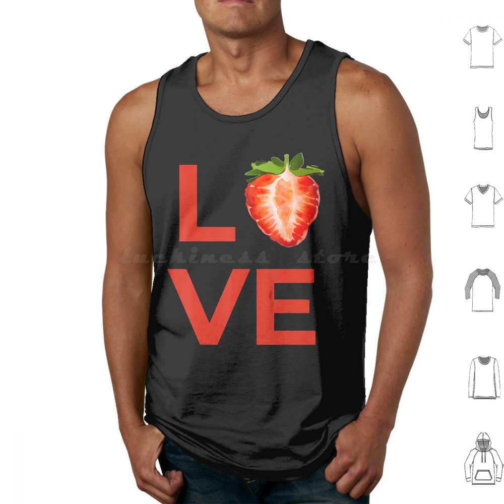 Food Lovers Snacks - Amor morango amantes da fruta vegano