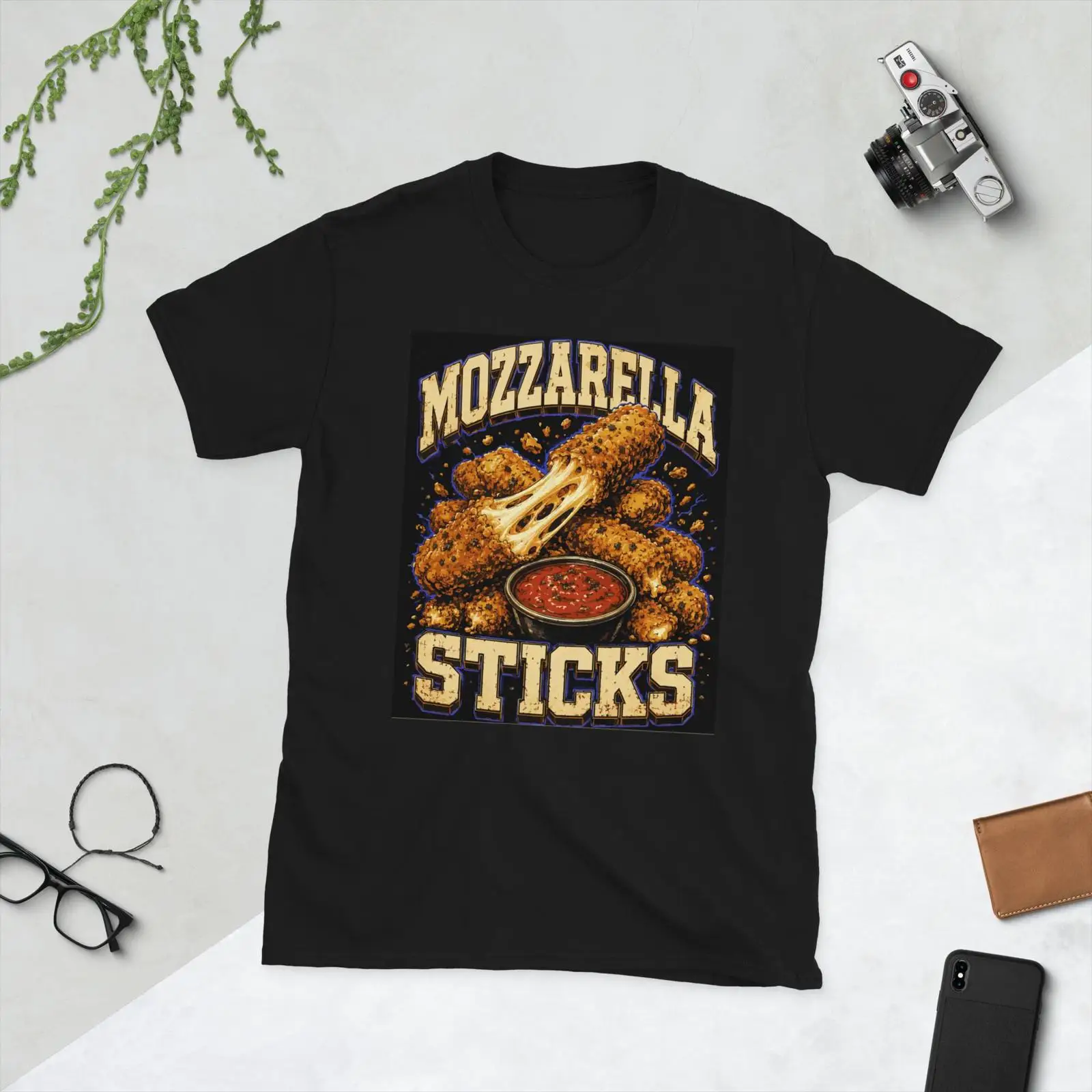 Food Lovers Snacks - Camiseta Retrô para Amantes de Lanches,