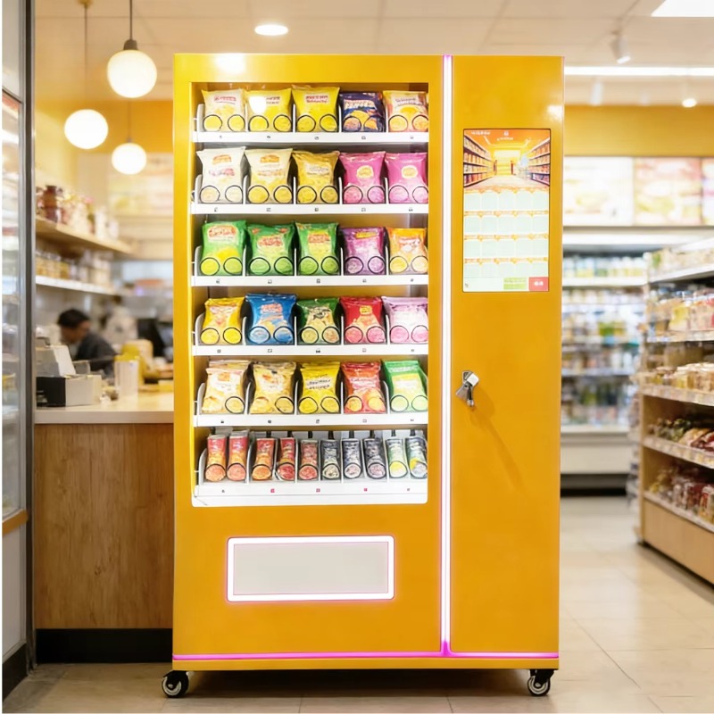 Snacks Food In Us - Máquina Automática de Venda de Snacks,