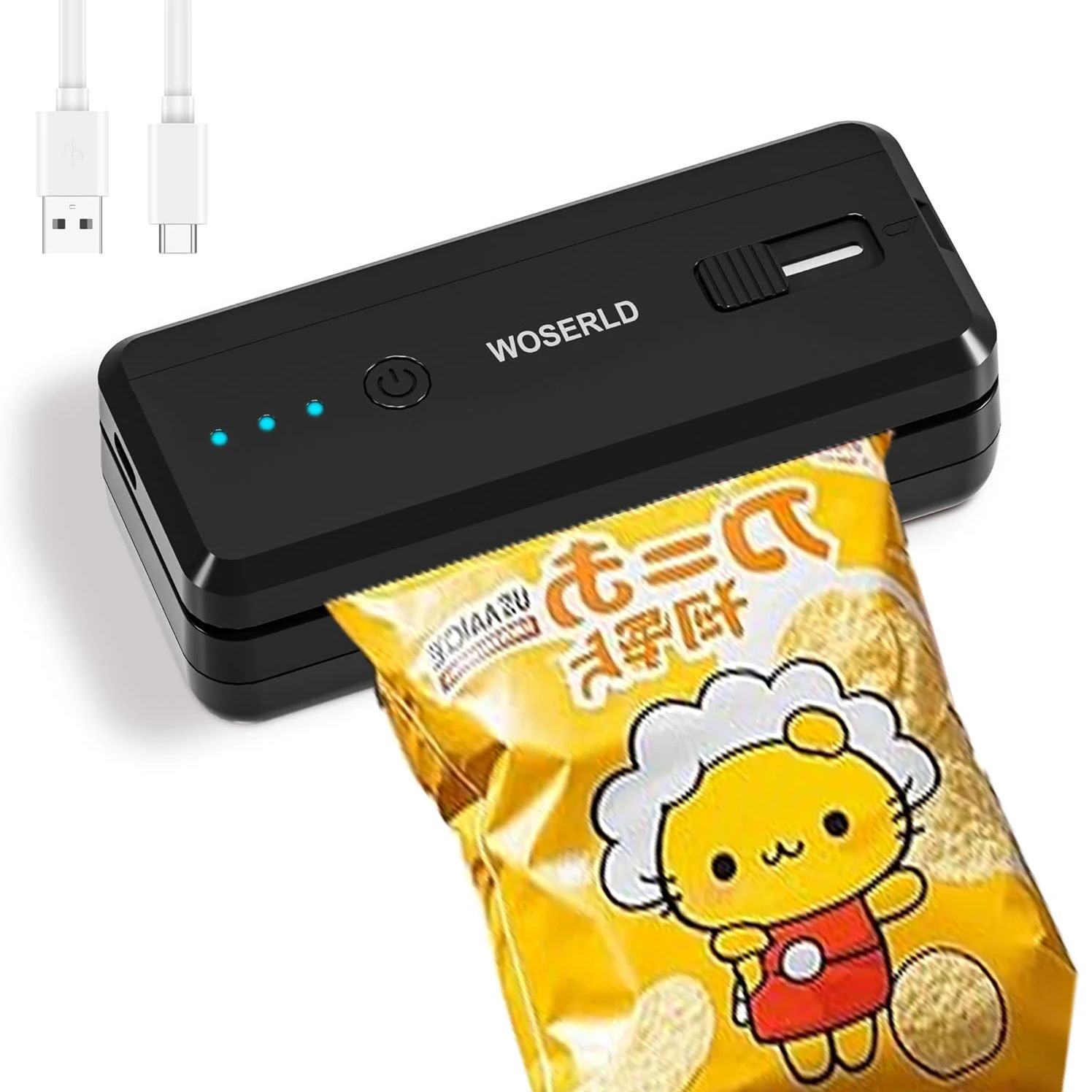 Quick Food Snacks - Máquina seladora de impulso, vedação rápida
