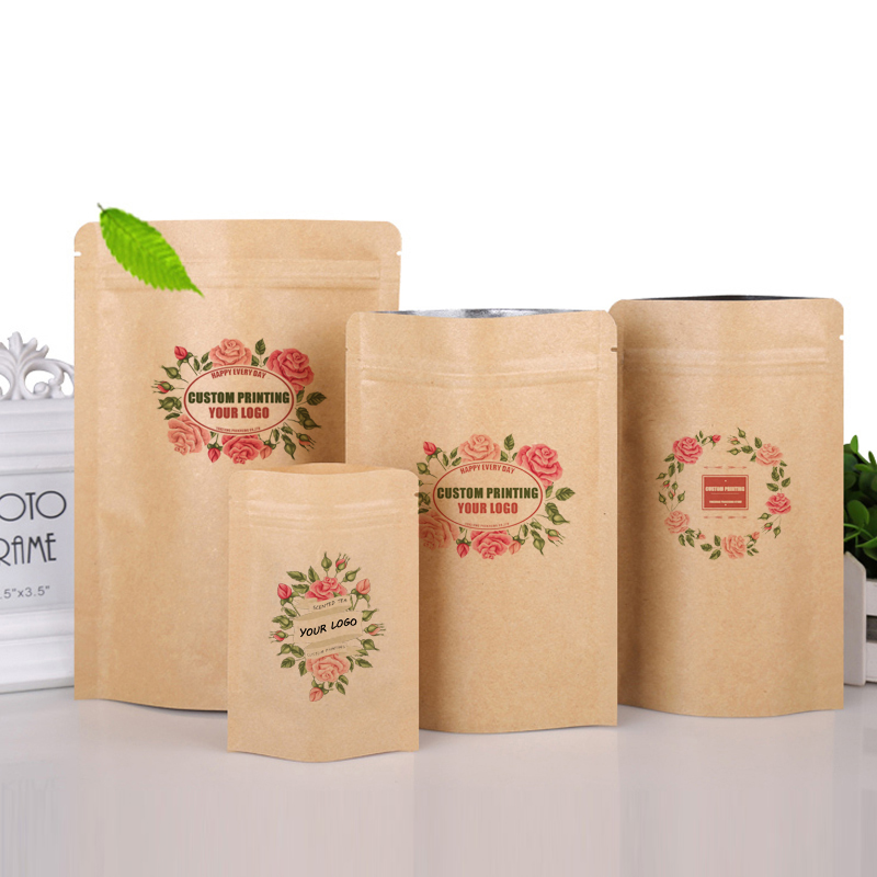 Sacos de Embalagem Personaliza - Food Snacks Logos avaliação e preço
