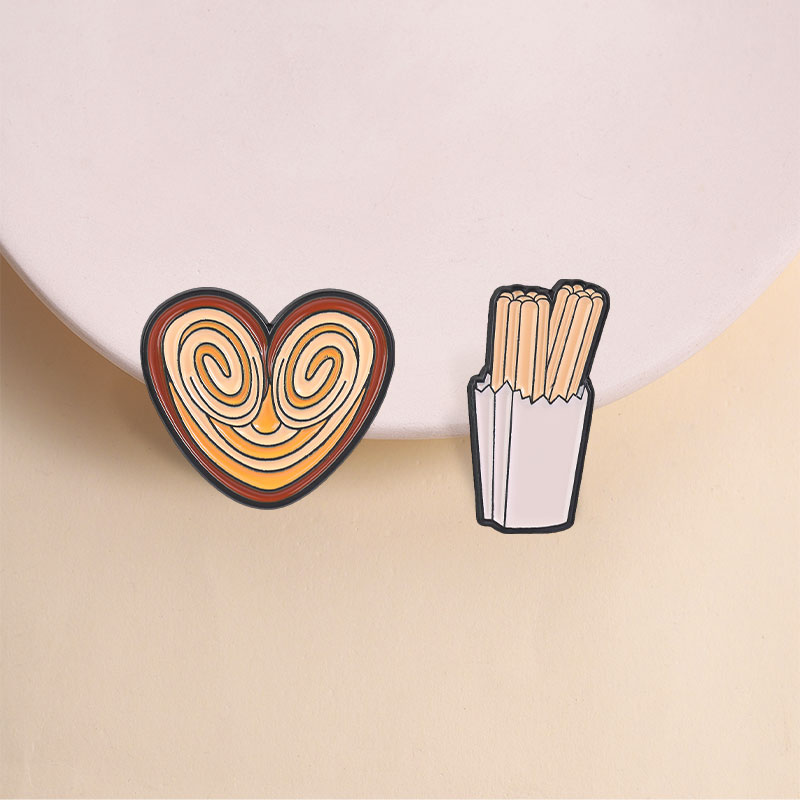 Pins Esmaltados de Comida Espa - Food Lovers Snacks avaliação e preço