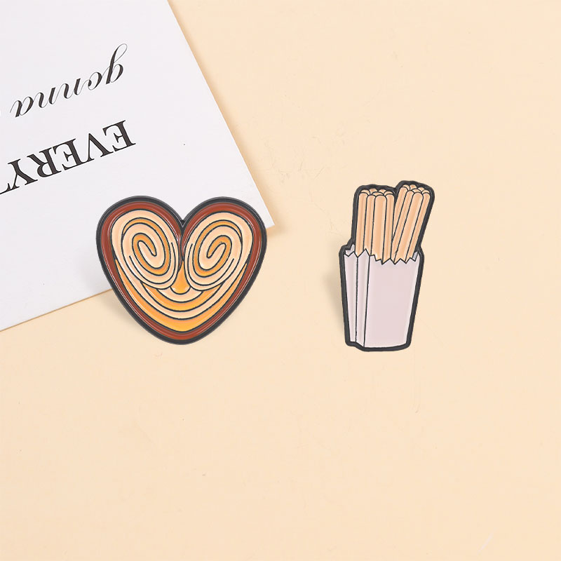 Pins Esmaltados de Comida Espa - Food Lovers Snacks avaliação e preço