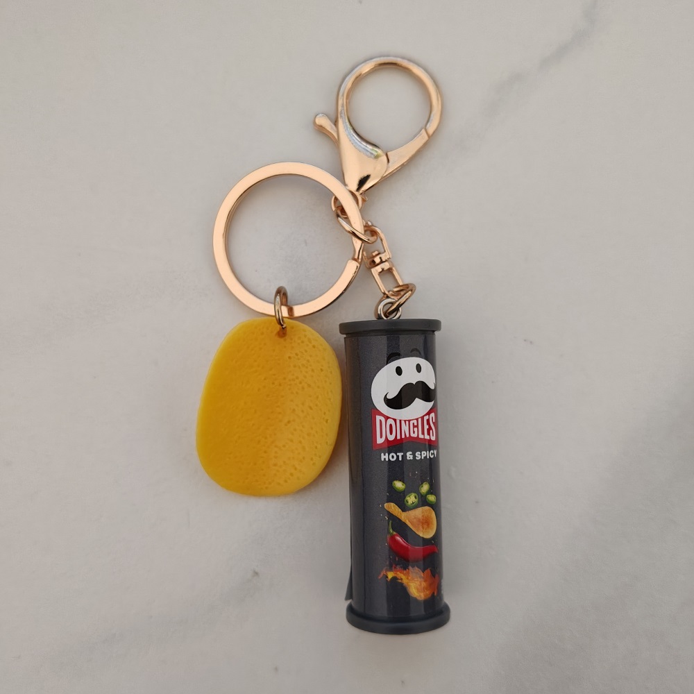 Chaveiro criativo de batatas f - Food Zinc avaliação e preço