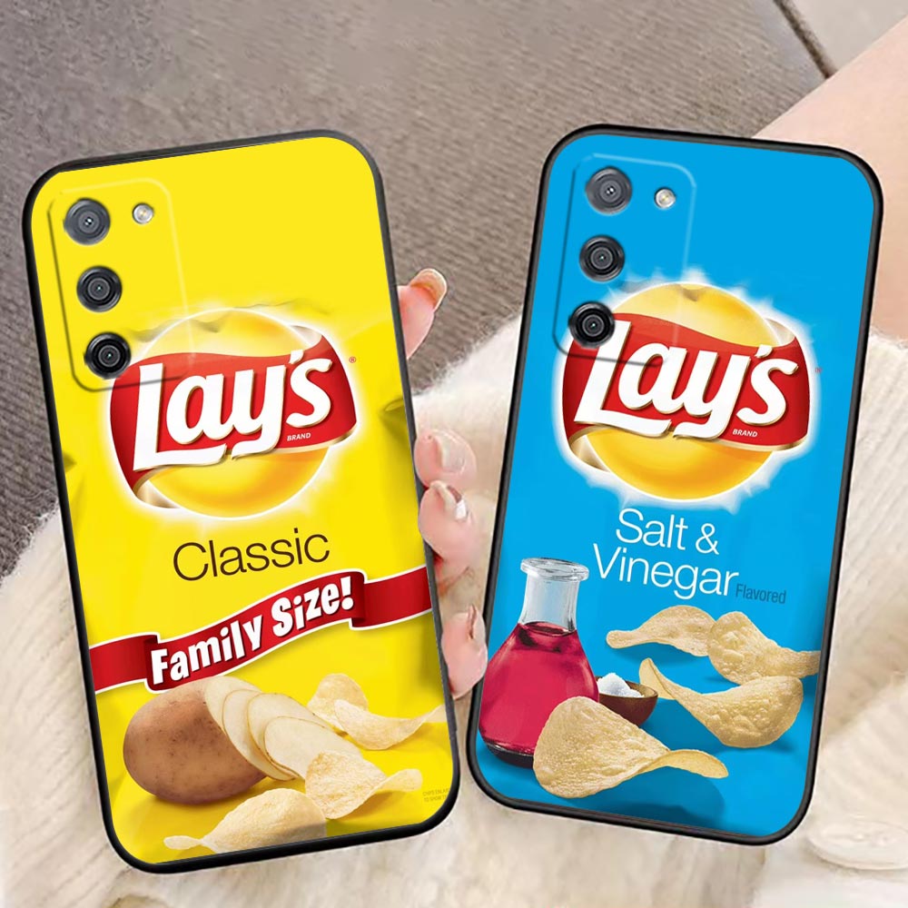 Capa de Telefone para OPPO A5X - Food Snacks Logos avaliação e preço