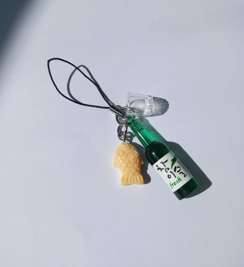 Chaveiro de comida de rua Soju - Food Zinc avaliação e preço