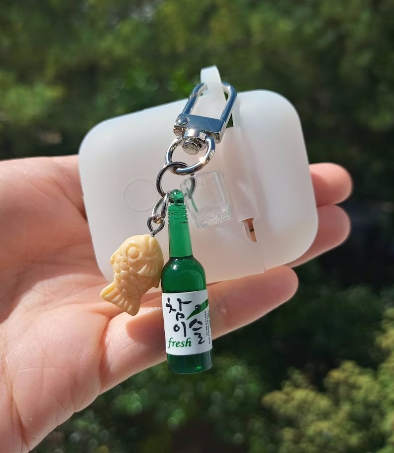 Chaveiro de comida de rua Soju - Food Zinc avaliação e preço