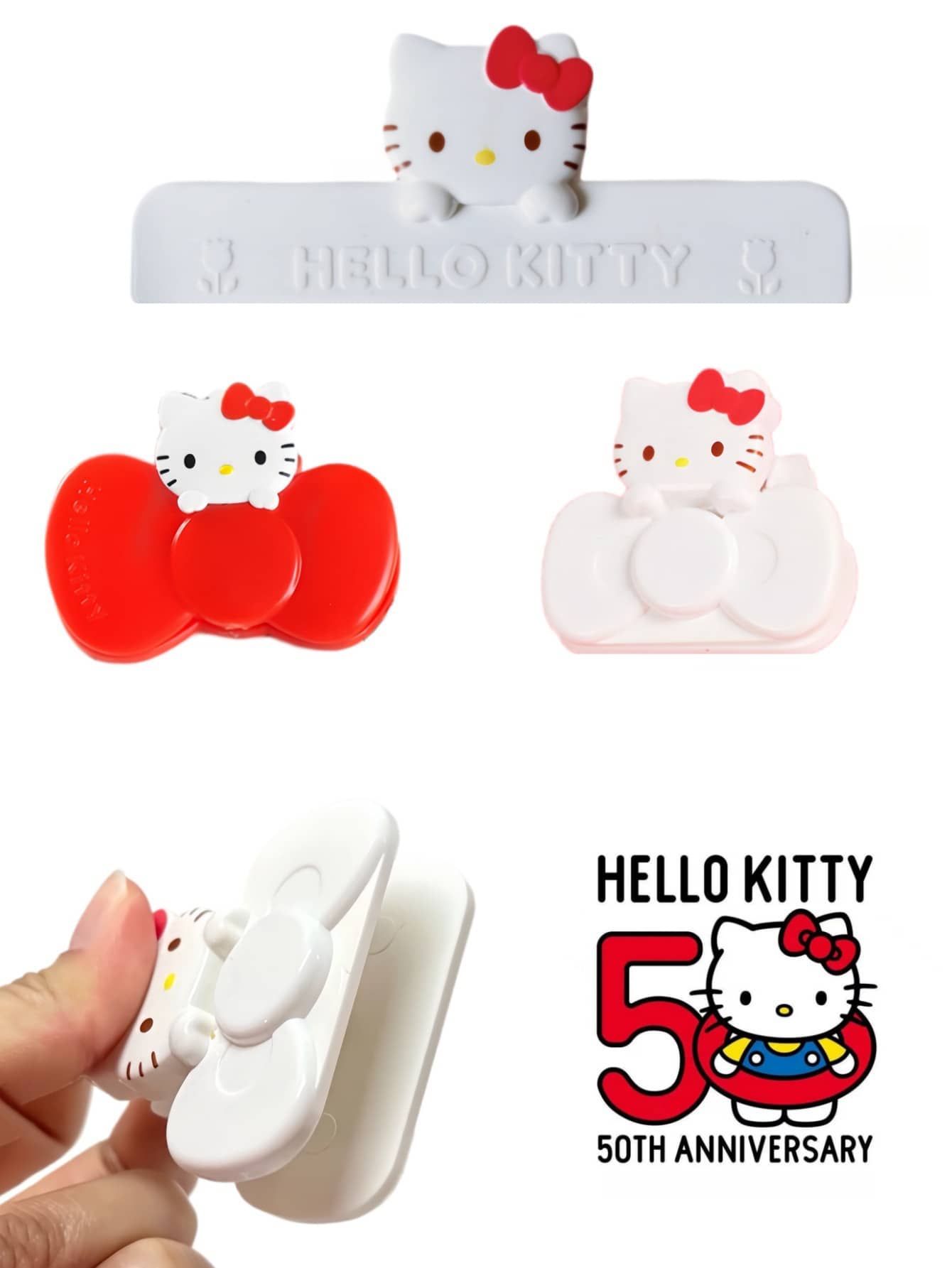 1/2 pçs/set hellokittys clipes - Food Snacks Items avaliação e preço
