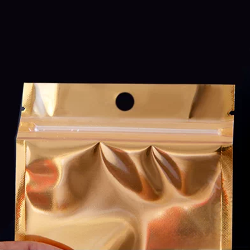 Sacos Autoadesivos de Alumínio - Food Snacks Logos avaliação e preço