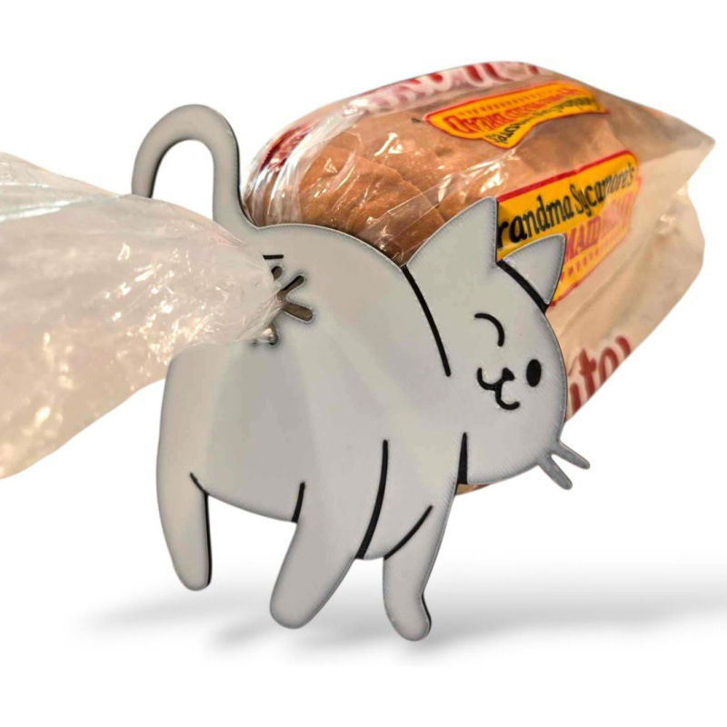 2 pçs 3d gato bunda pão saco c - Food Lovers Snacks avaliação e preço
