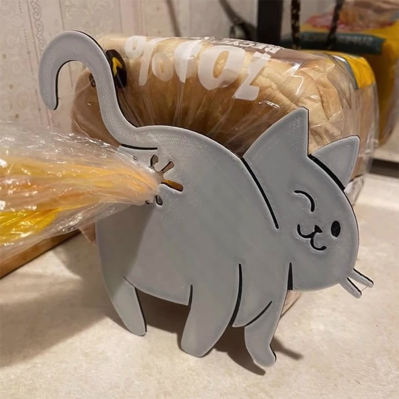 2 pçs 3d gato bunda pão saco c - Food Lovers Snacks avaliação e preço